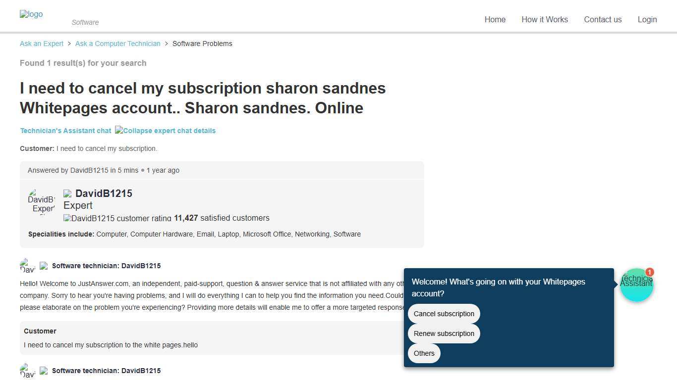 How to Cancel Your Whitepages Subscription Easily